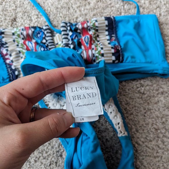 Lucky Brand Bikini - Crochet - Picture 4 of 9